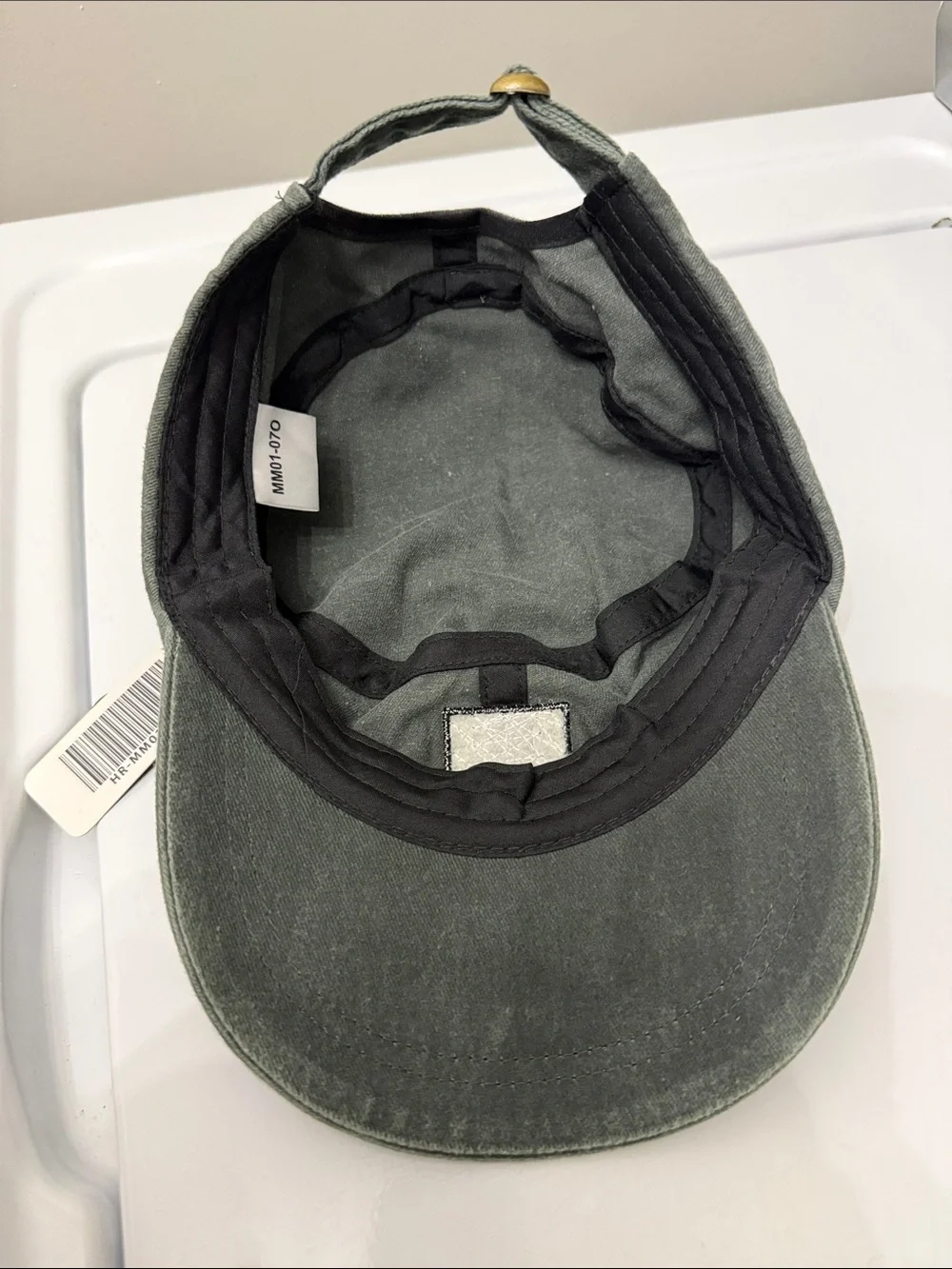 Ireland Patch Camp-Style Cap - Olive Green